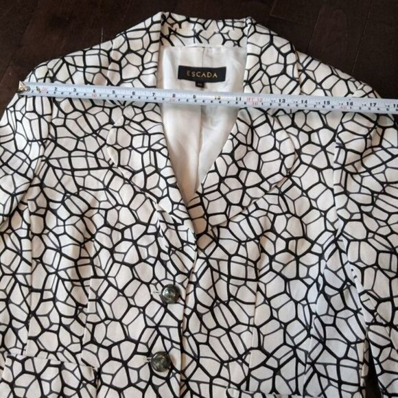 Escada geometric print  blazer - Picture 14 of 16